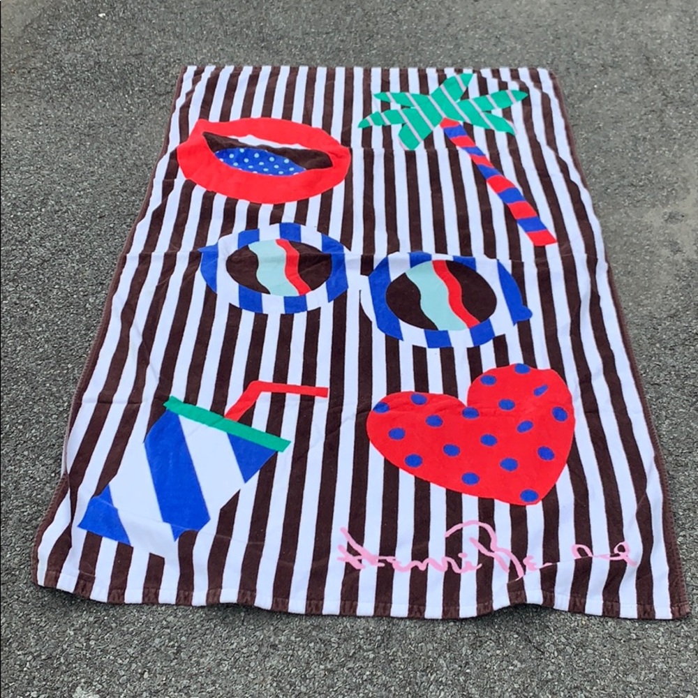 Henri Bendel Beach Towels-Two